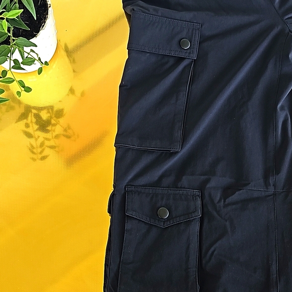 Allice + Olivia OLYMPIA HIGH RISE ANKLE TIE CARGO PANTS | Size 0 - Picture 12 of 12